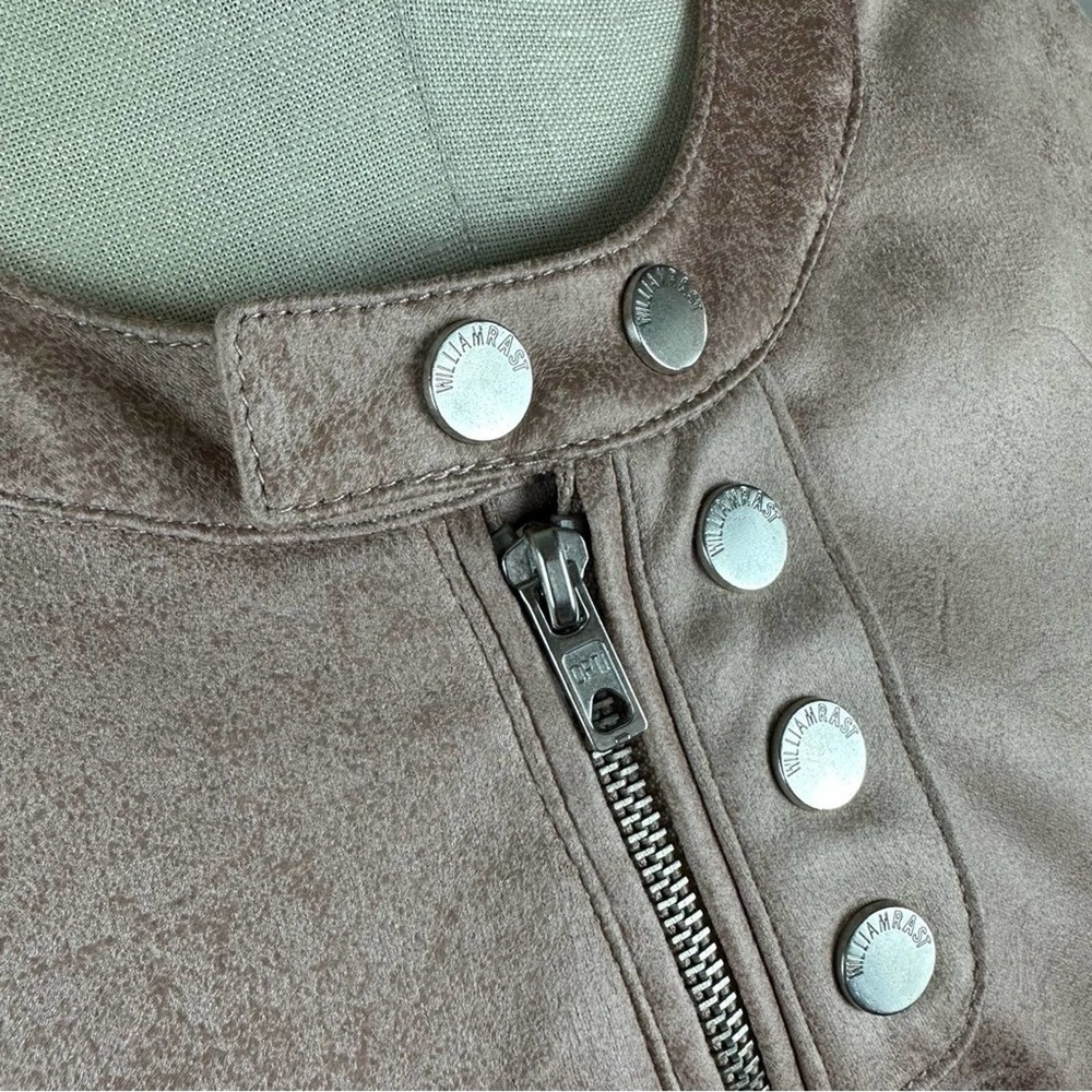 William Rast Rose Gold Moto Jacket - Picture 3 of 7